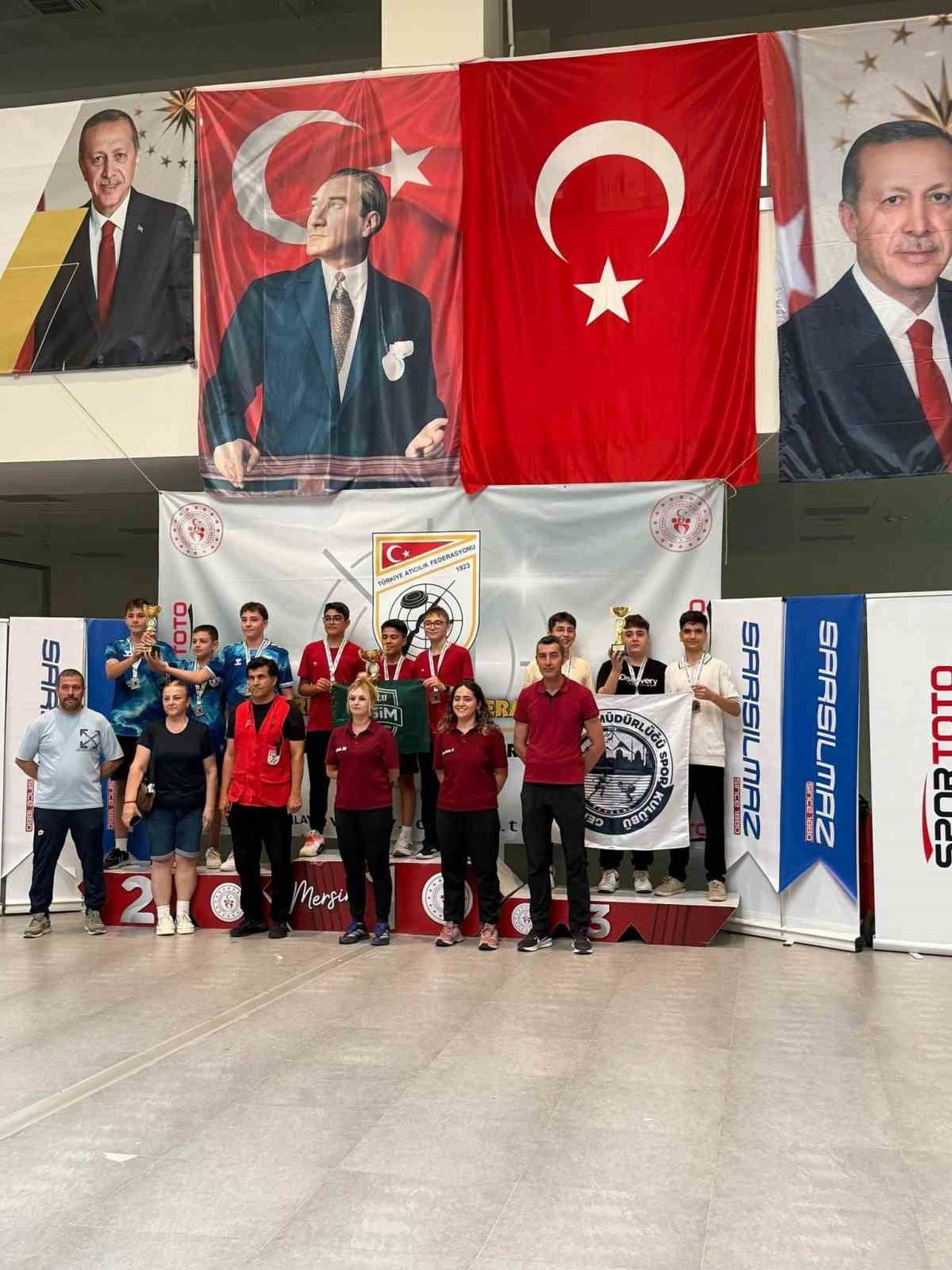 MERSİN ERDEMLİ'DE DÜZENLENEN SARSILMAZ HAVALI SİLAHLAR TÜRKİYE KUPASI'NDA KAYSERİ'Yİ TEMSİL EDEN...