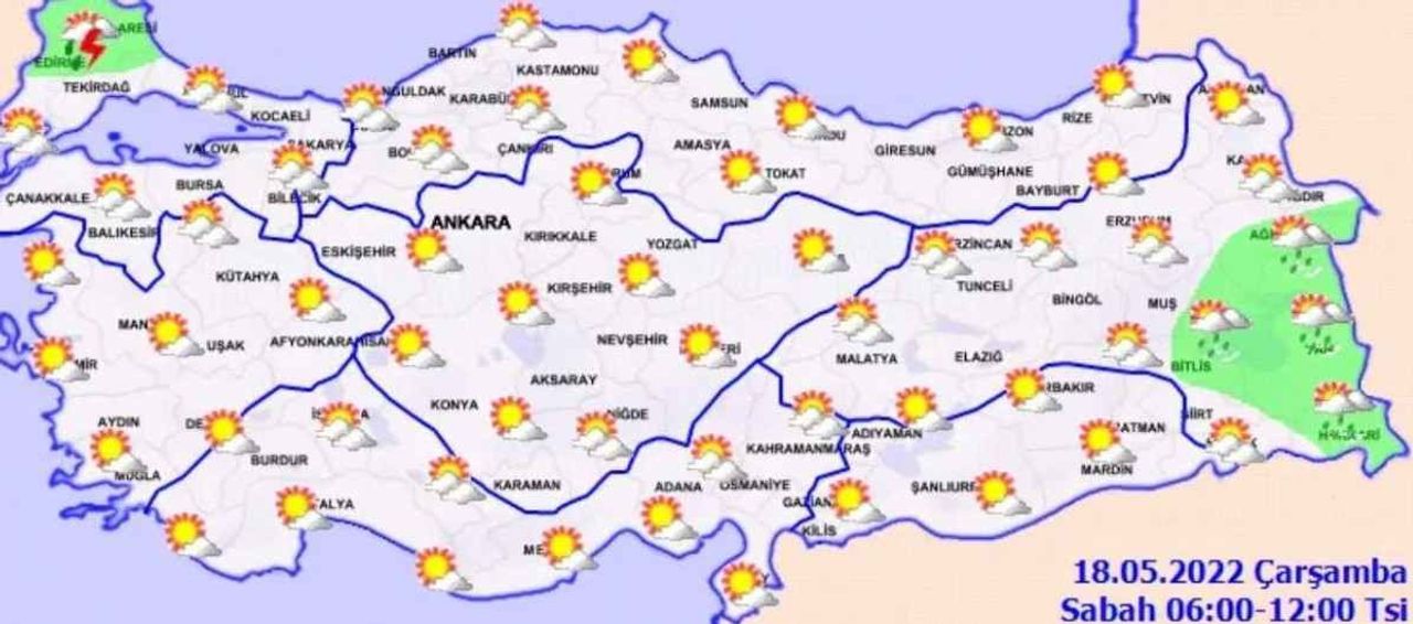 Meteoroloji harita
