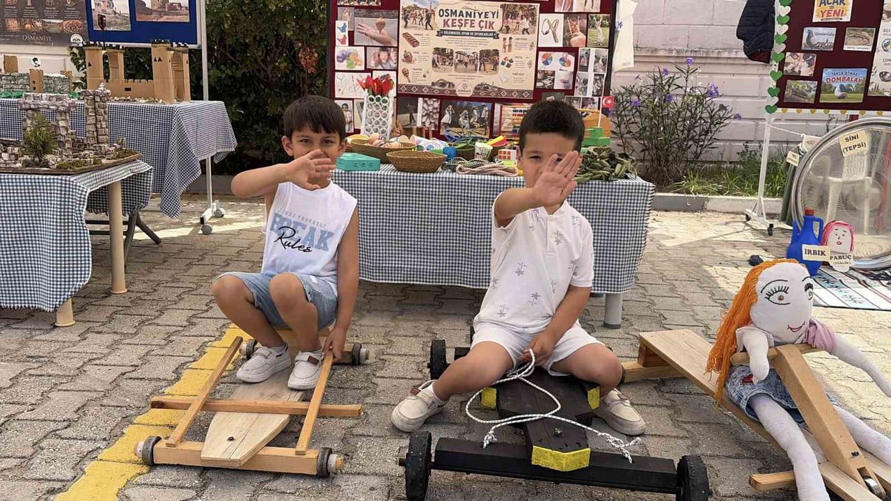 MİNİK ELLERDEN OSMANİYE’NİN KÜLTÜREL MİRASINA RENKLİ DOKUNUŞ