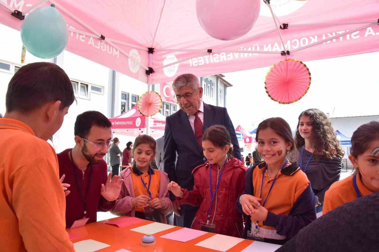 MUĞLA SITKI KOÇMAN ÜNİVERSİTESİ’NİN ‘BİRLİKTE GELİŞİM PROGRAMI’ KAPSAMINDA MENTEŞE’NİN GAZELLER...