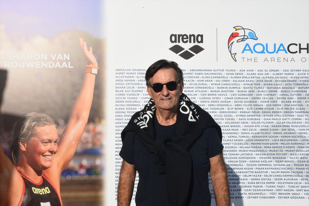 Muğla'nın Marmaris ilçesinde düzenlenen 25. Uluslararası Arena AquaChallenge Yüzme Şampiyonası...