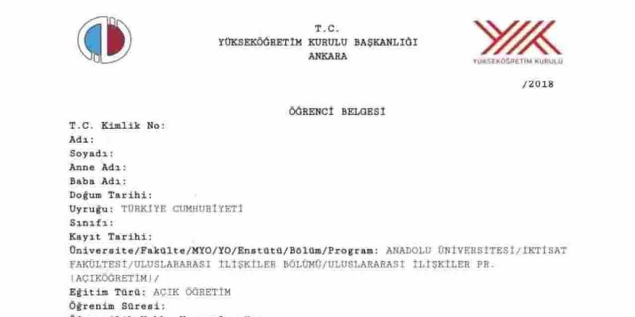 Öğrenim belgesi nasıl alınır?