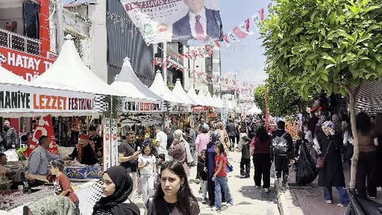 Osmaniye Lezzet Festivali’ne hanım eli değdi