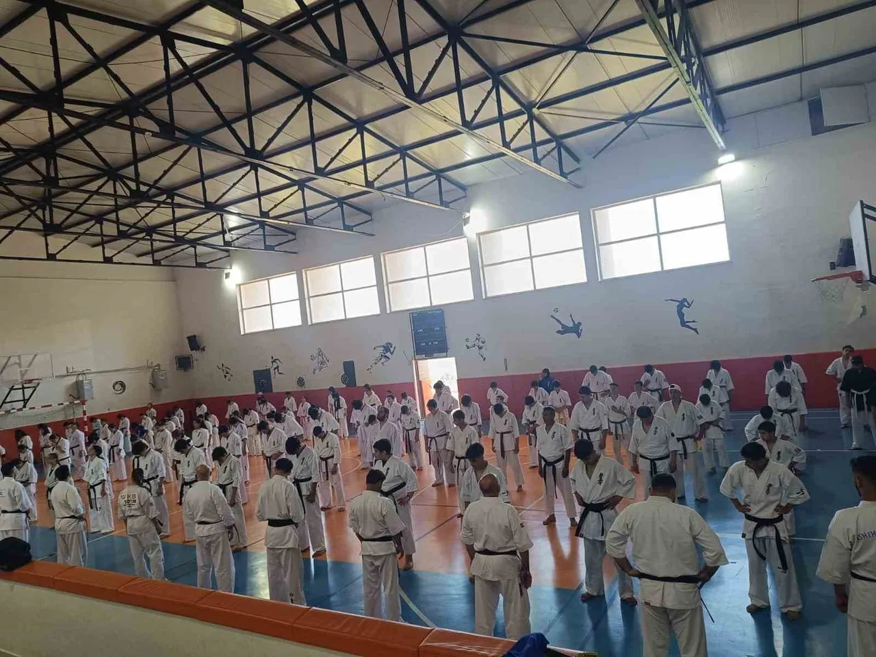 PAZARLAR'DA 200 SPORCU KYOKUSHİN-KAN TÜRKİYE YAZ GELİŞİM KAMPI'NDA BULUŞTU