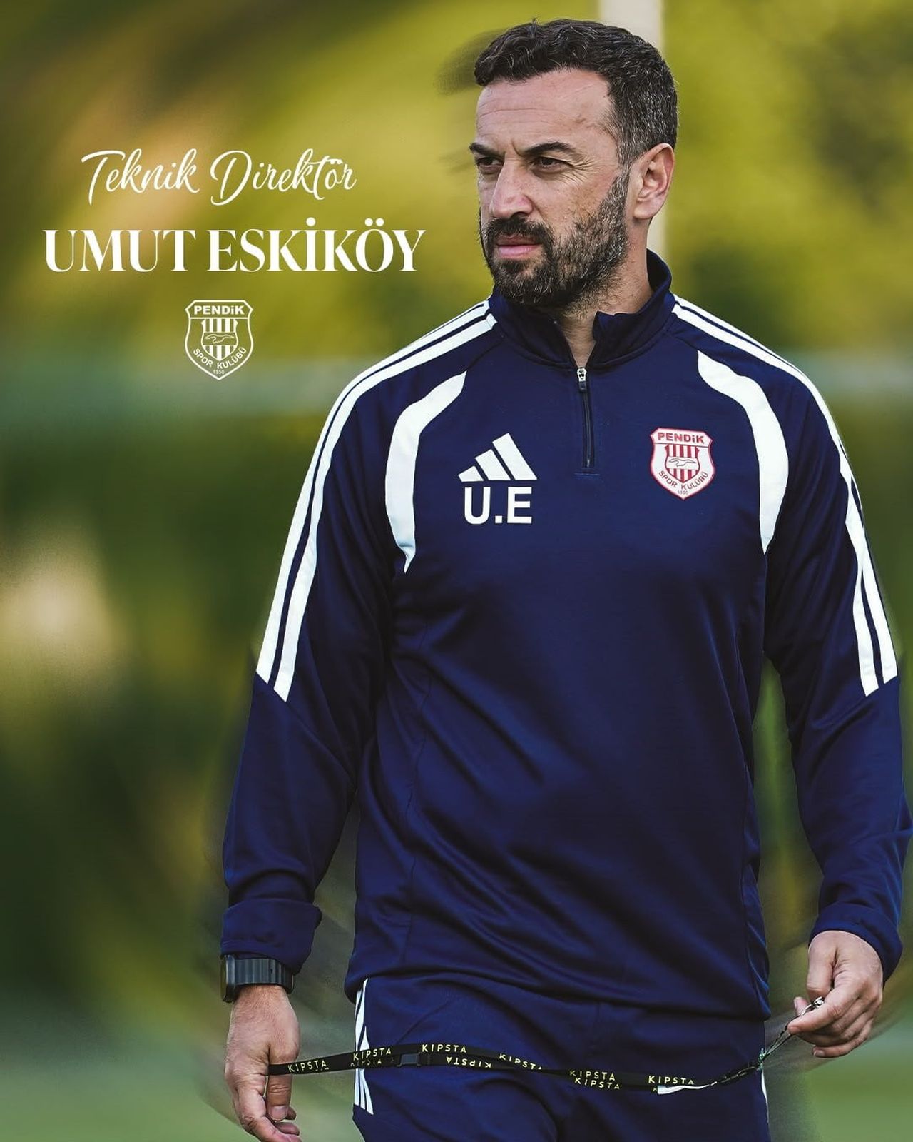 PENDİKSPOR'DA TEKNİK DİREKTÖRLÜK GÖREVİNE KULÜBÜN ESKİ KAPTANLARINDAN UMUT ESKİKÖY...
