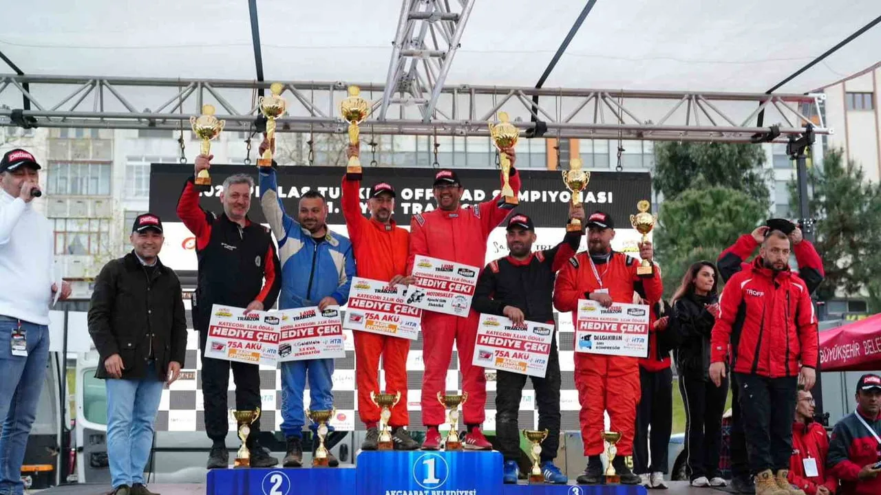 PETLAS 2026 TÜRKİYE OFFROAD ŞAMPİYONASI 1. AYAK TRABZON YARIŞLARI’NIN ARDINDAN DERECEYE GİREN...