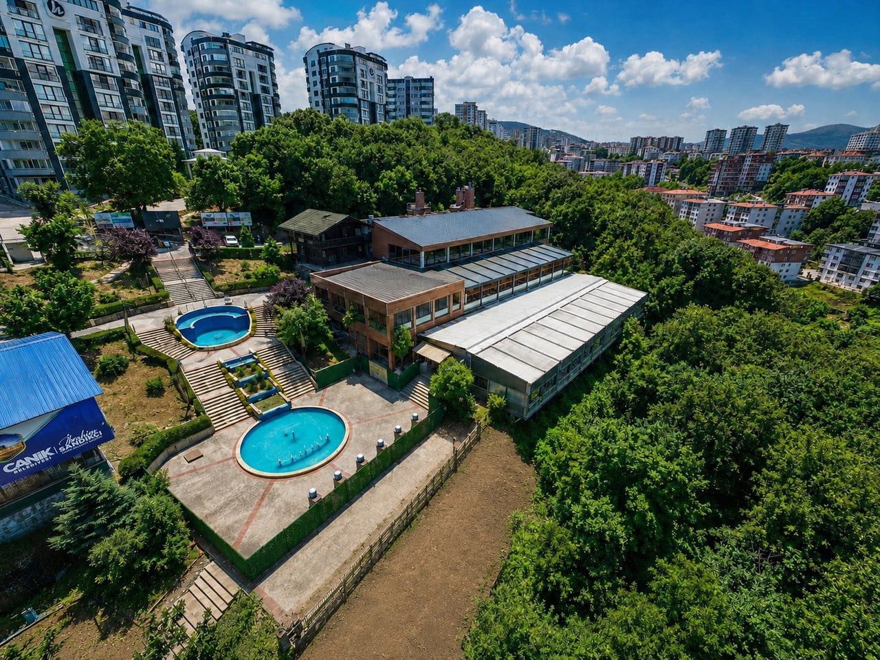 SAMSUN CANİK BELEDİYESİ MEŞE TESİSLERİ YENİ KONSEPTİ, RESTORANI, KAHVALTI VE TOPLANTI SALONLARIYLA...