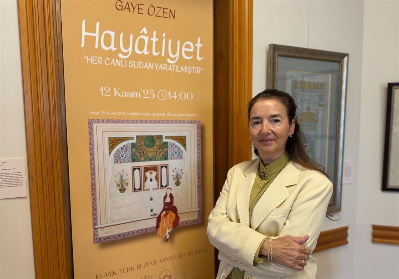 Sanatçı ve eğitmen Gaye Özen, AA muhabirine açıklamalarda bulundu. 