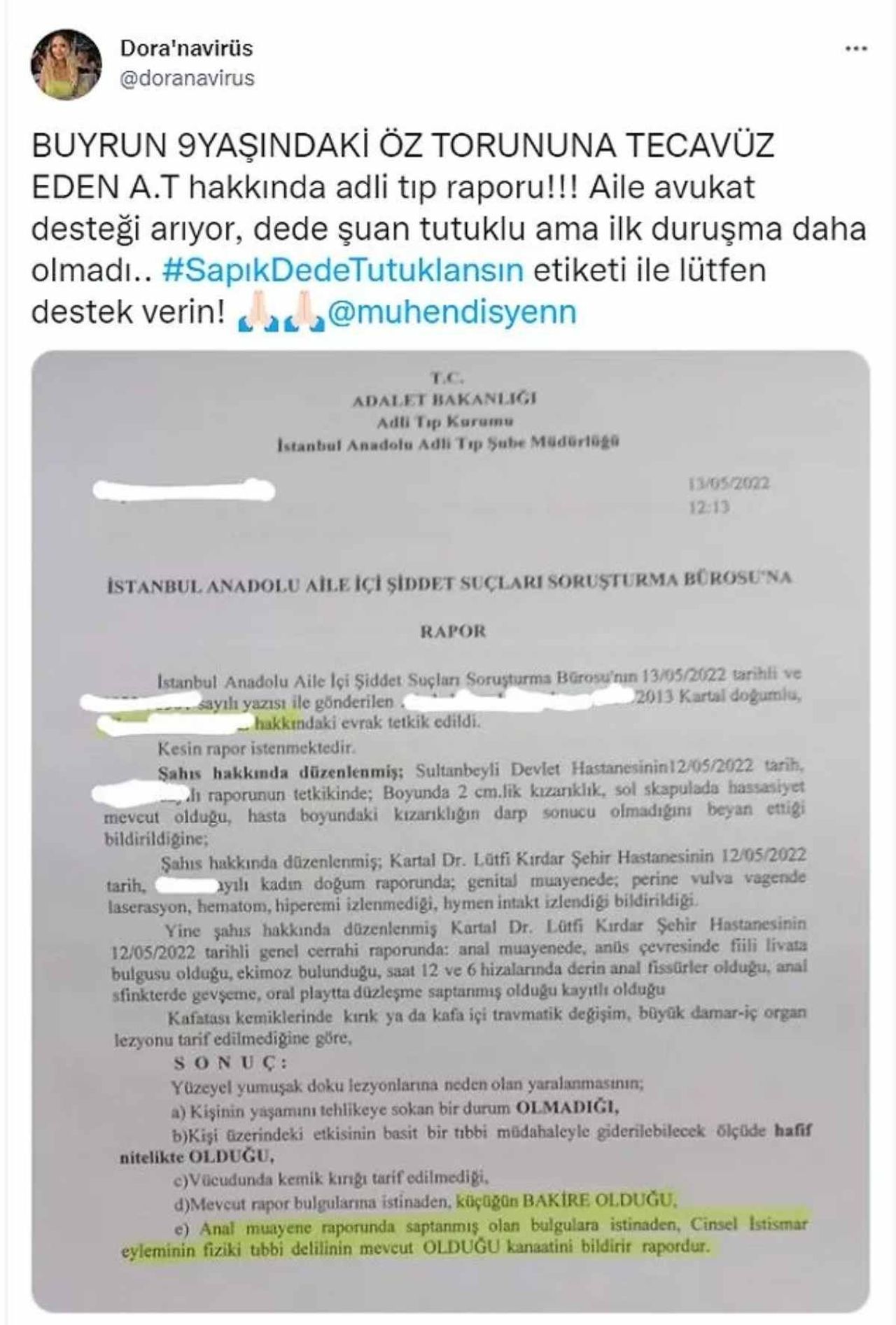 Sapıkdedetutuklansın