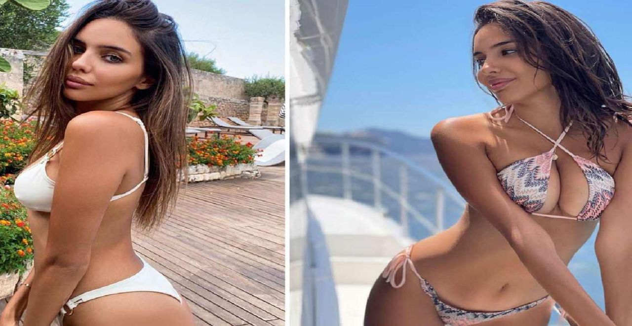 Sara Arfaoui bikini