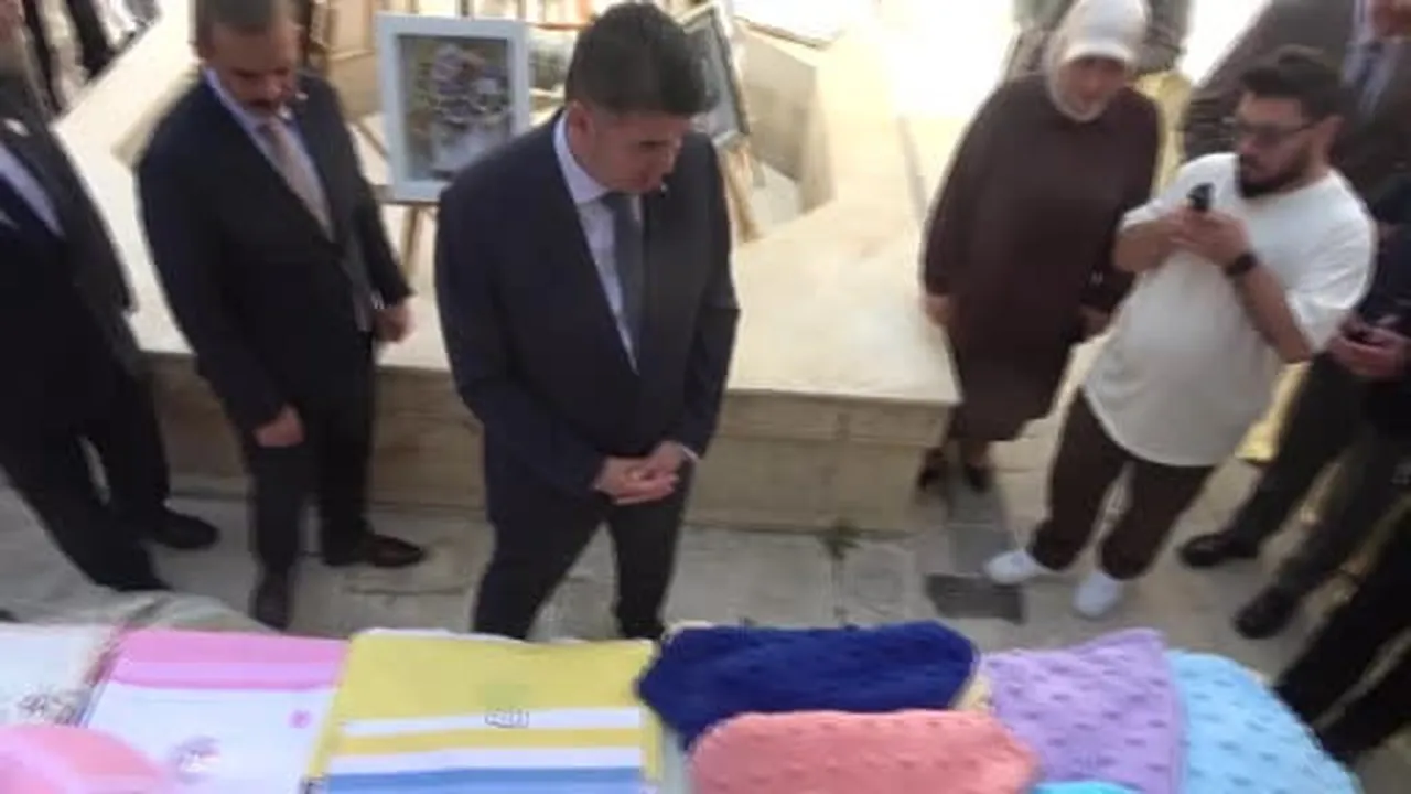 Şehit ve gazi ailelerinden hayır çarşısı