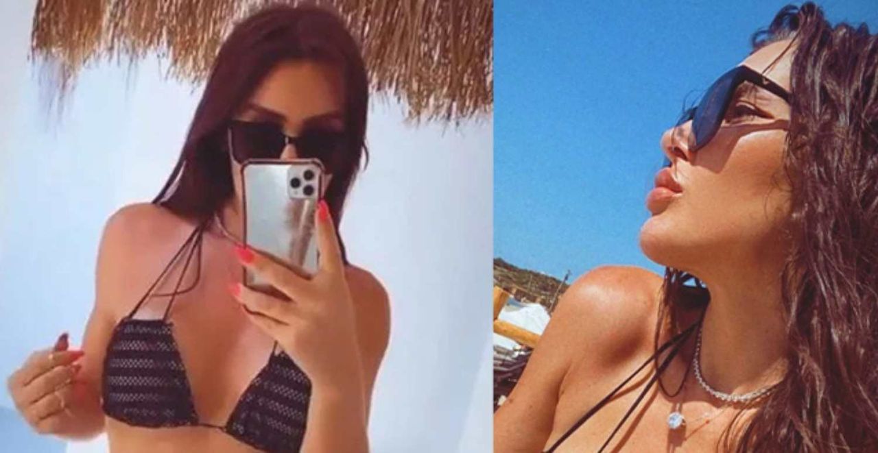 Selin Ciğerci bikinili pozlar