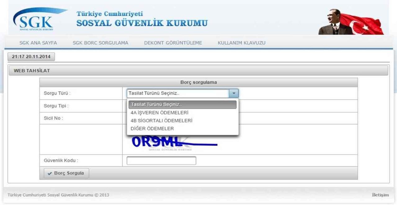 SGK borç sorgulama işlemi nasıl yapılır
