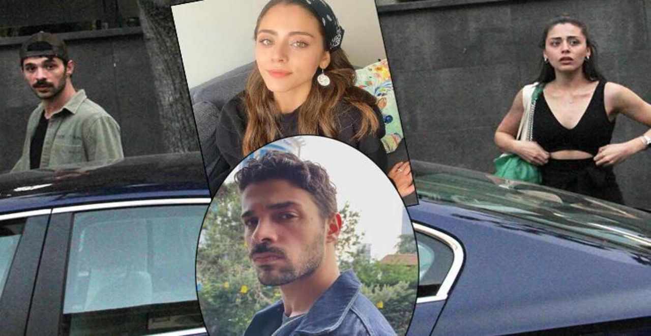 Sıla Türkoğlu ve Halit Özgür Sarı gazetecilere yakalandı