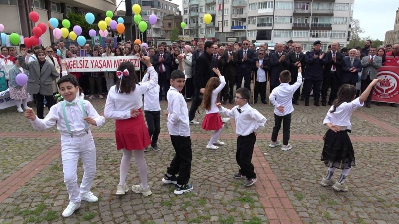 SİNOP’TA 10-16 MAYIS ENGELLİLER HAFTASI KAPSAMINDA DÜZENLENEN ETKİNLİKLER YÜRÜYÜŞ VE ÇEŞİTLİ...