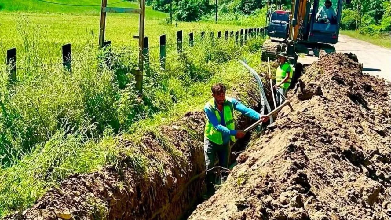 SİNOP’UN GERZE İLÇESİNDE, İL ÖZEL İDARESİ TARAFINDAN YÜRÜTÜLEN İÇME SUYU ALTYAPI ÇALIŞMALARI DEVAM...