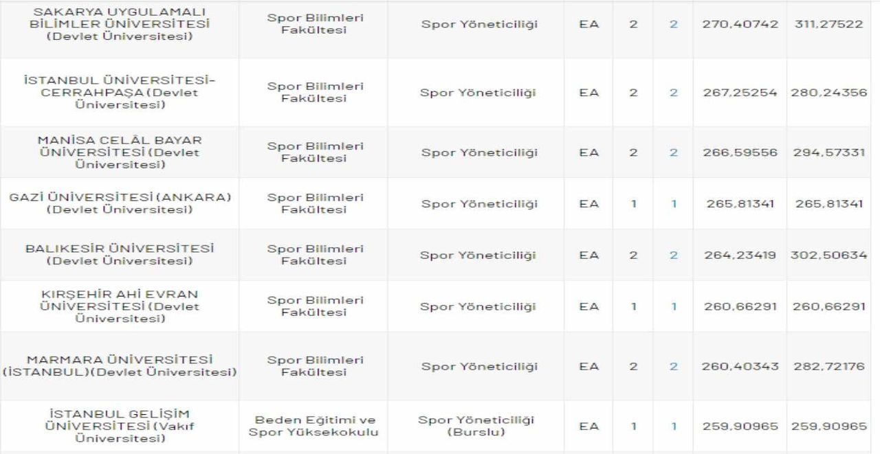 spor yöneticiliği