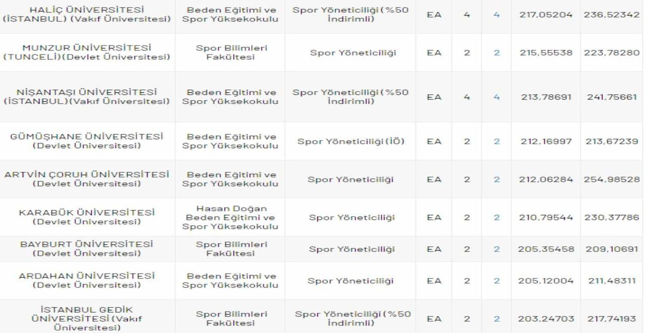spor yöneticiliği