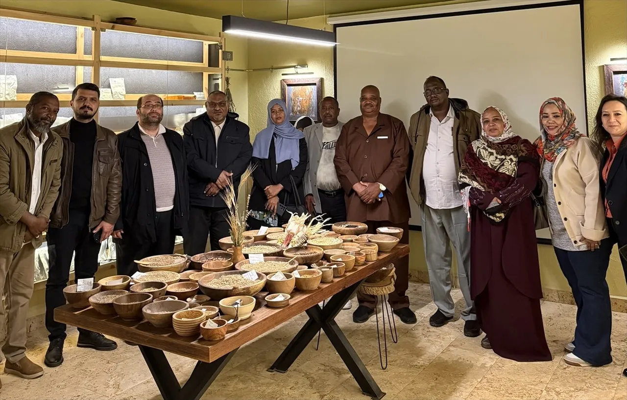 Sudan Vadi Nil Üniversitesinden akademisyenler, Bolu'nun Mengen ilçesinde oluşturulan "Tohum...