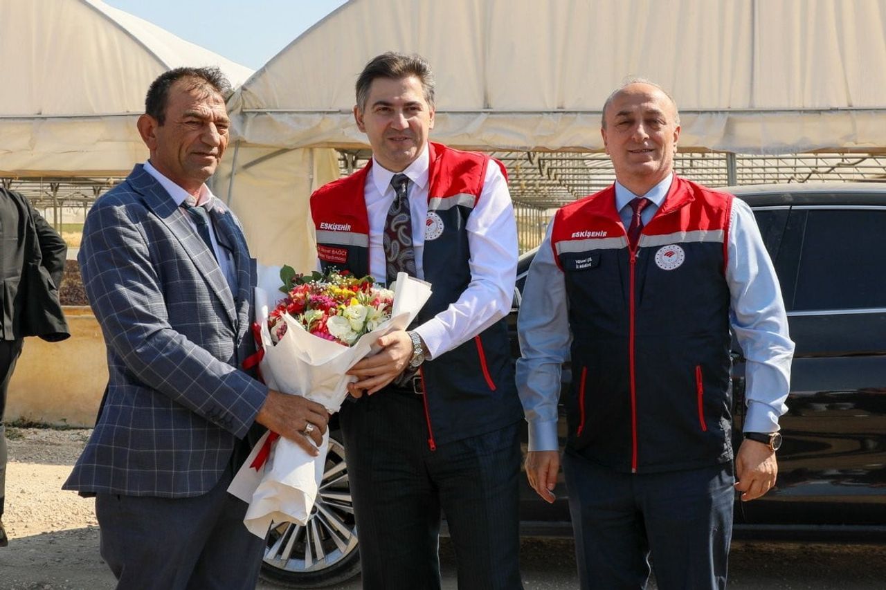 TARIM VE ORMAN BAKAN YARDIMCISI DR. AHMET BAĞCI, ESKİŞEHİR'DE GERÇEKLEŞTİRDİĞİ PROGRAM KAPSAMINDA...