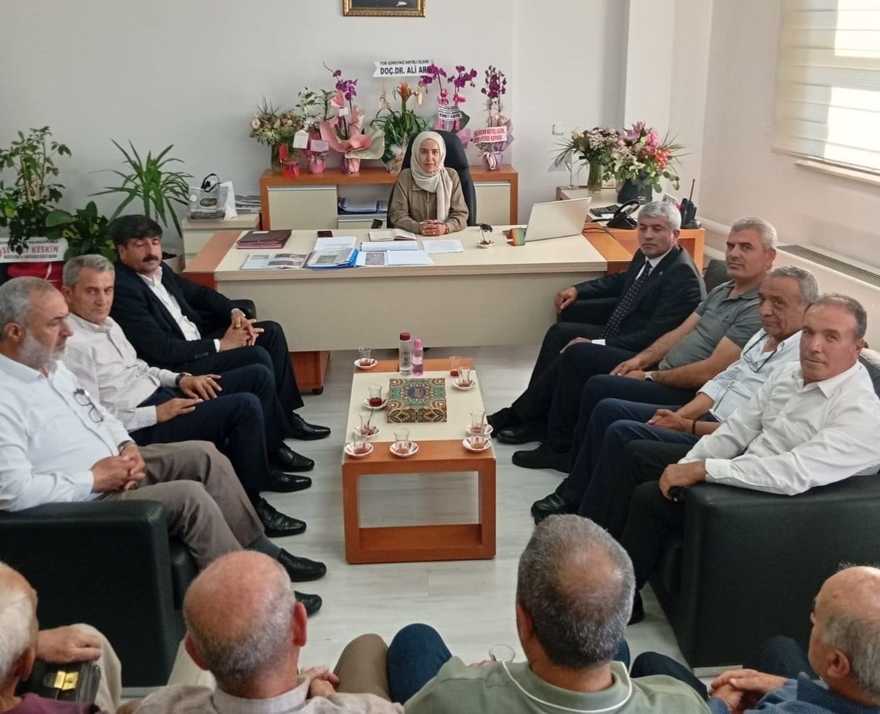 TAŞIMACI ESNAFINDAN ULAŞIM DAİRE BAŞKANI YEL'E HAYIRLI OLSUN ZİYARETİ