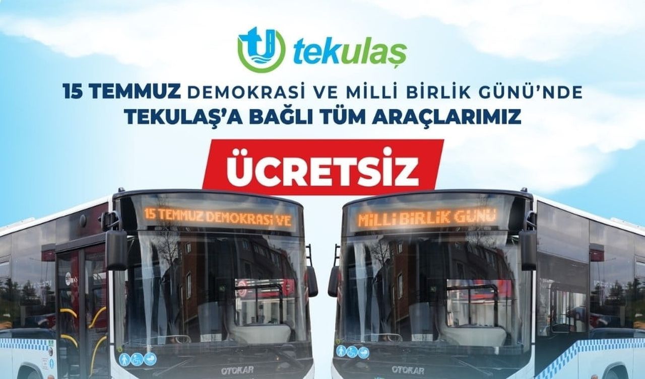 TEKİRDAĞ BÜYÜKŞEHİR BELEDİYESİ BÜNYESİNDE HİZMET VEREN TEKULAŞ’A BAĞLI TÜM TOPLU TAŞIMA ARAÇLARI...