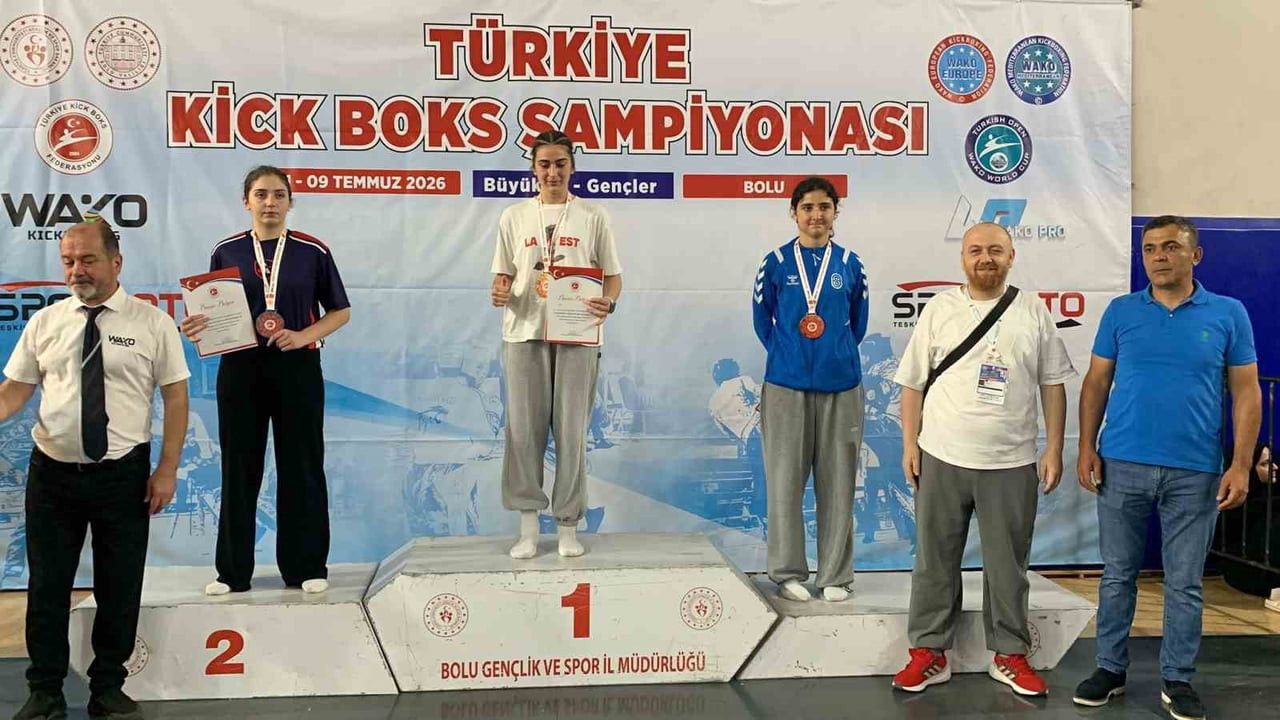 TERME'Lİ SPORCU TÜRKİYE ŞAMPİYONU OLDU