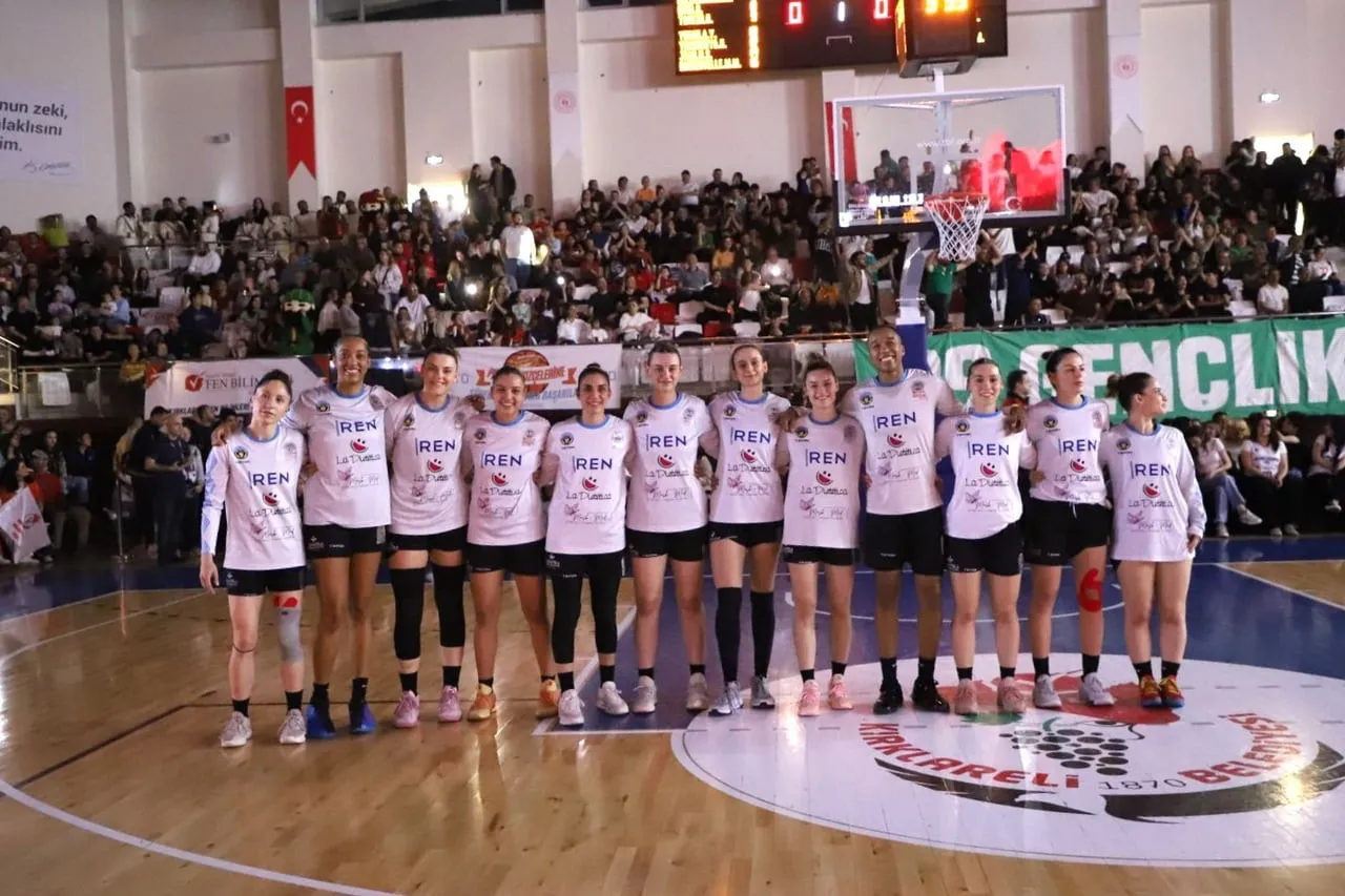 TKBL PLAY-OFF FİNAL SERİSİ ÜÇÜNCÜ MAÇINDA KIRKLARELİ BELEDİYESİ KIRKLARELİ FEN BİLİMLERİ’Nİ...