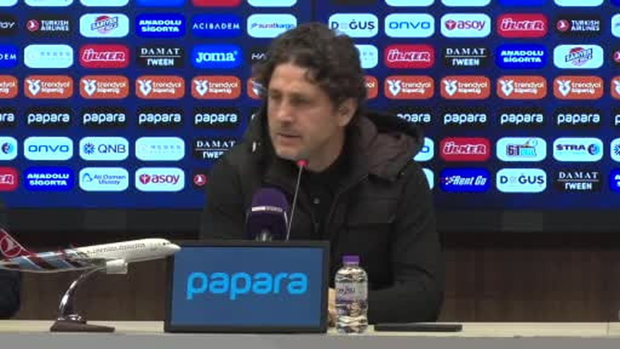 Trabzonspor Teknik Direktörü Fatih Tekke, Gençlerbirliği karşısında alınan mağlubiyetin iyi geçen...