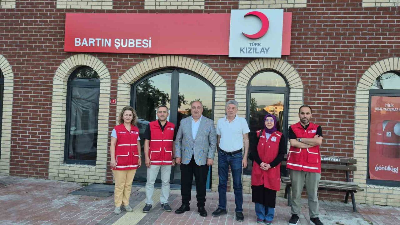 TÜRK KIZILAY'IN AK PARTİ BARTIN MİLLETVEKİLİ YUSUF ZİYA ALDATMAZ, TÜRK KIZLAYIINI 158. KURULUŞ...