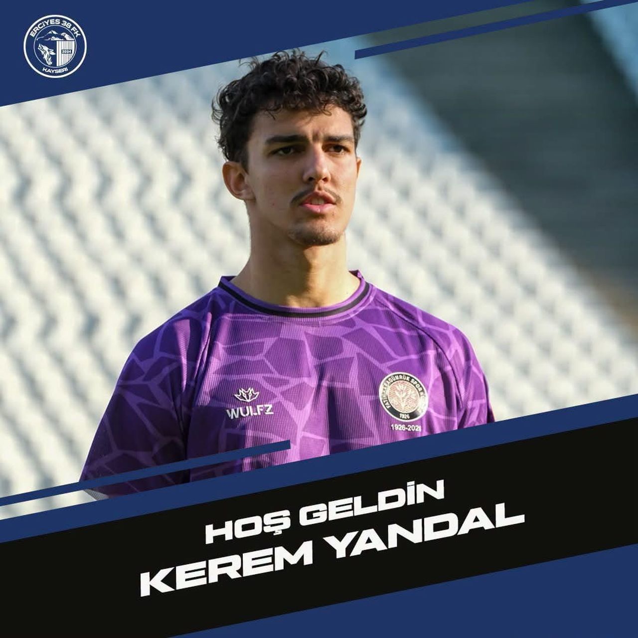 TÜRKİYE 3. LİG'DE MÜCADELE EDEN ERCİYES 38 FK, KALECİ KEREM YANDAL İLE ANLAŞMAYA VARDI