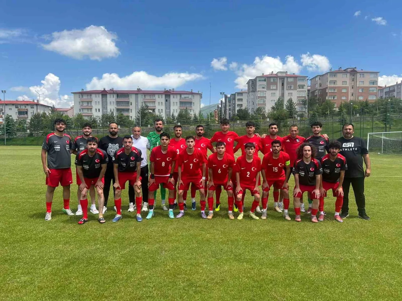 TÜRKİYE FUTBOL FEDERASYONU TARAFINDAN ERZURUM PALANDÖKEN YÜKSEK İRTİFA KAMP MERKEZİ'NDE DÜZENLENEN...