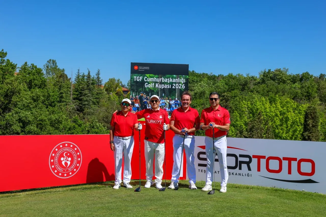 TÜRKİYE GOLF FEDERASYONU (TGF) TARAFINDAN BU YIL İLK KEZ DÜZENLENEN TGF CUMHURBAŞKANLIĞI GOLF...