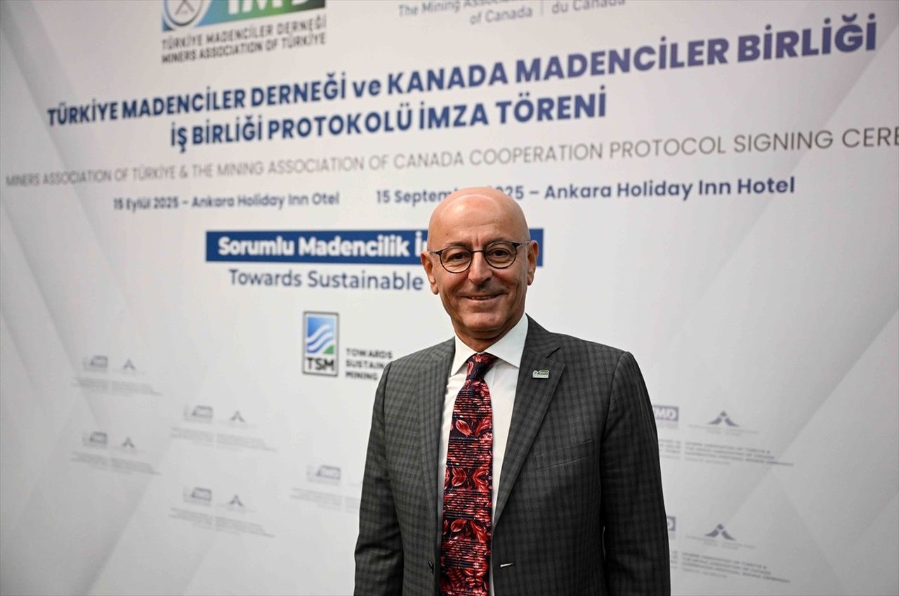 Türkiye Madenciler Derneği (TMD) ile Kanada Madenciler Birliği (MAC) arasında imzalanan işbirliği...