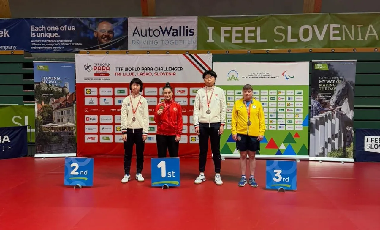 TÜRKİYE ÖZEL SPORCULAR SPOR FEDERASYONU MİLLİ SPORCUSU EBRU ACER, SLOVENYA’NIN LASKO KENTİNDE...