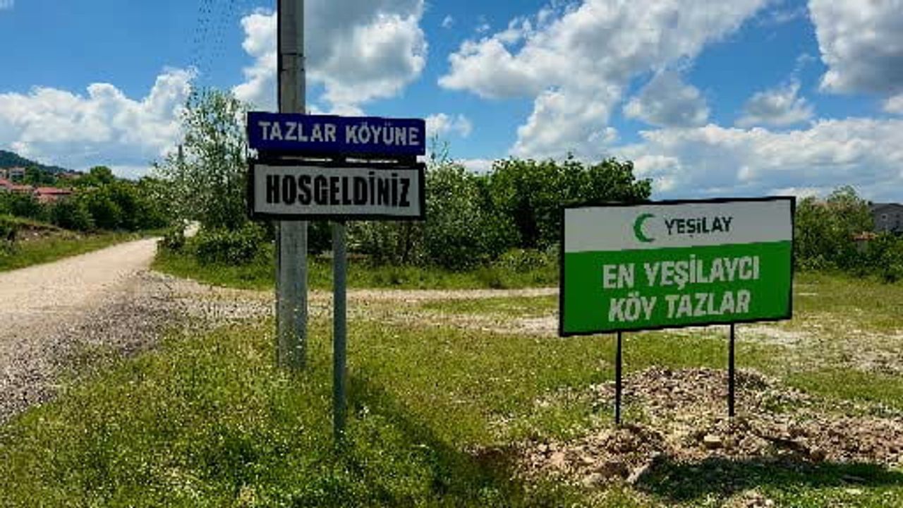 Türkiye'nin en Yeşilay'cı köyü yaşam tarzıyla dikkat çekiyor