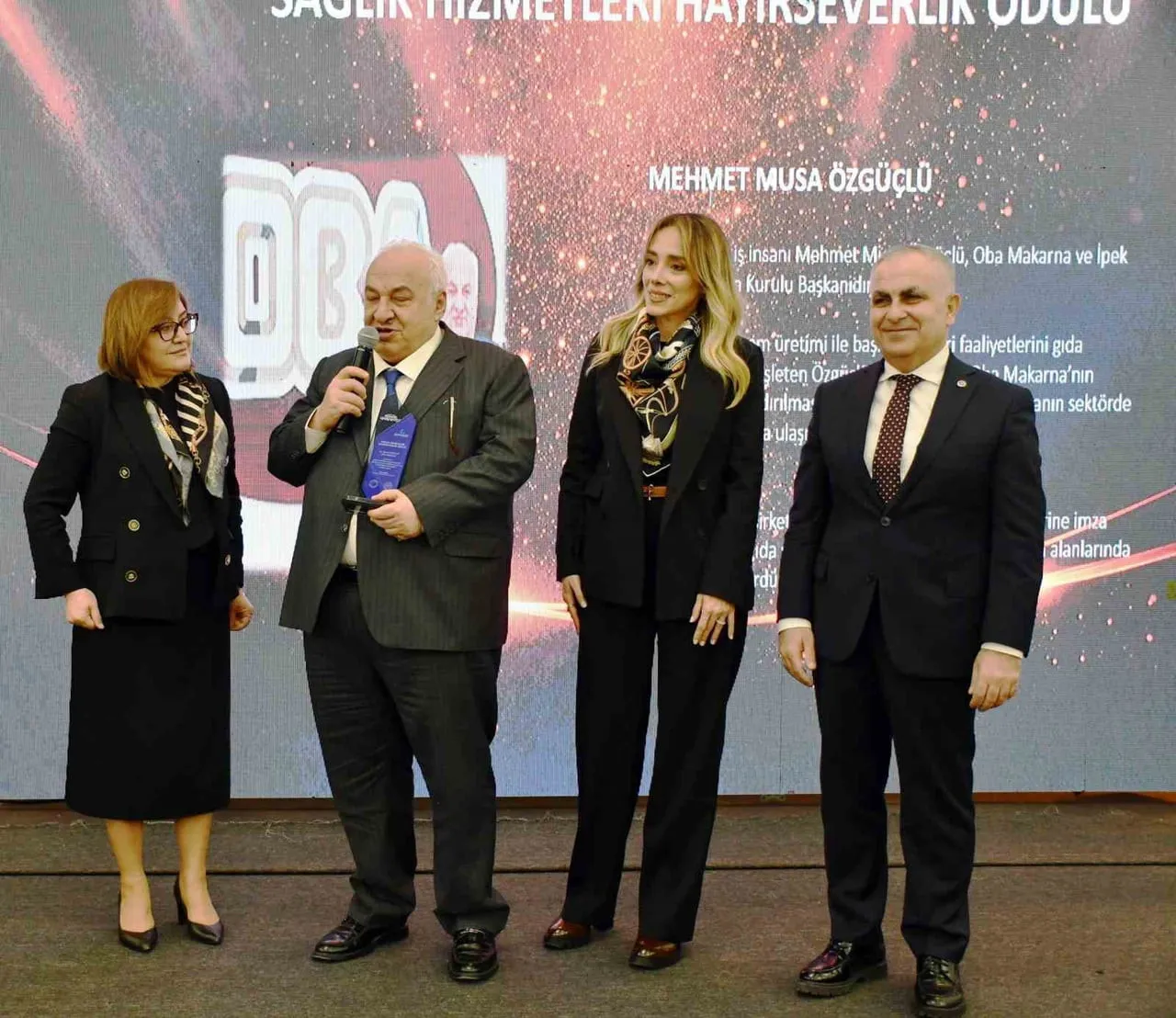 TÜRKİYE’NİN ÖNDE GELEN MAKARNA ÜRETİCİLERİNDEN OBA MAKARNA, GAZİANTEP’TE SAĞLIK ALANINA SUNDUĞU...