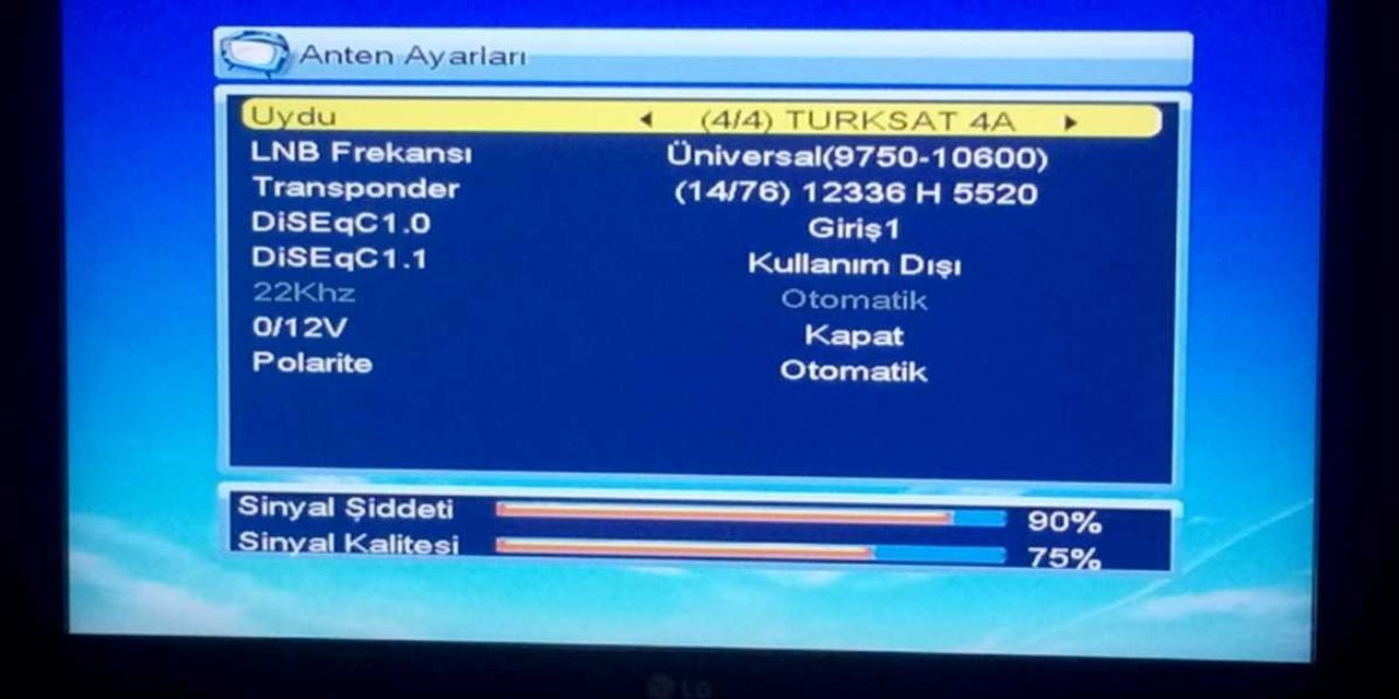 TV DEN Uydu Ayaları