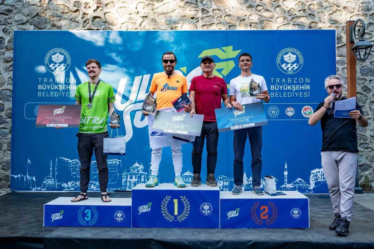 ULUSLARARASI ULTRA SÜMELA MARATONU’NDA DERECEYE GİREN SPORCULAR BELLİ OLDU.