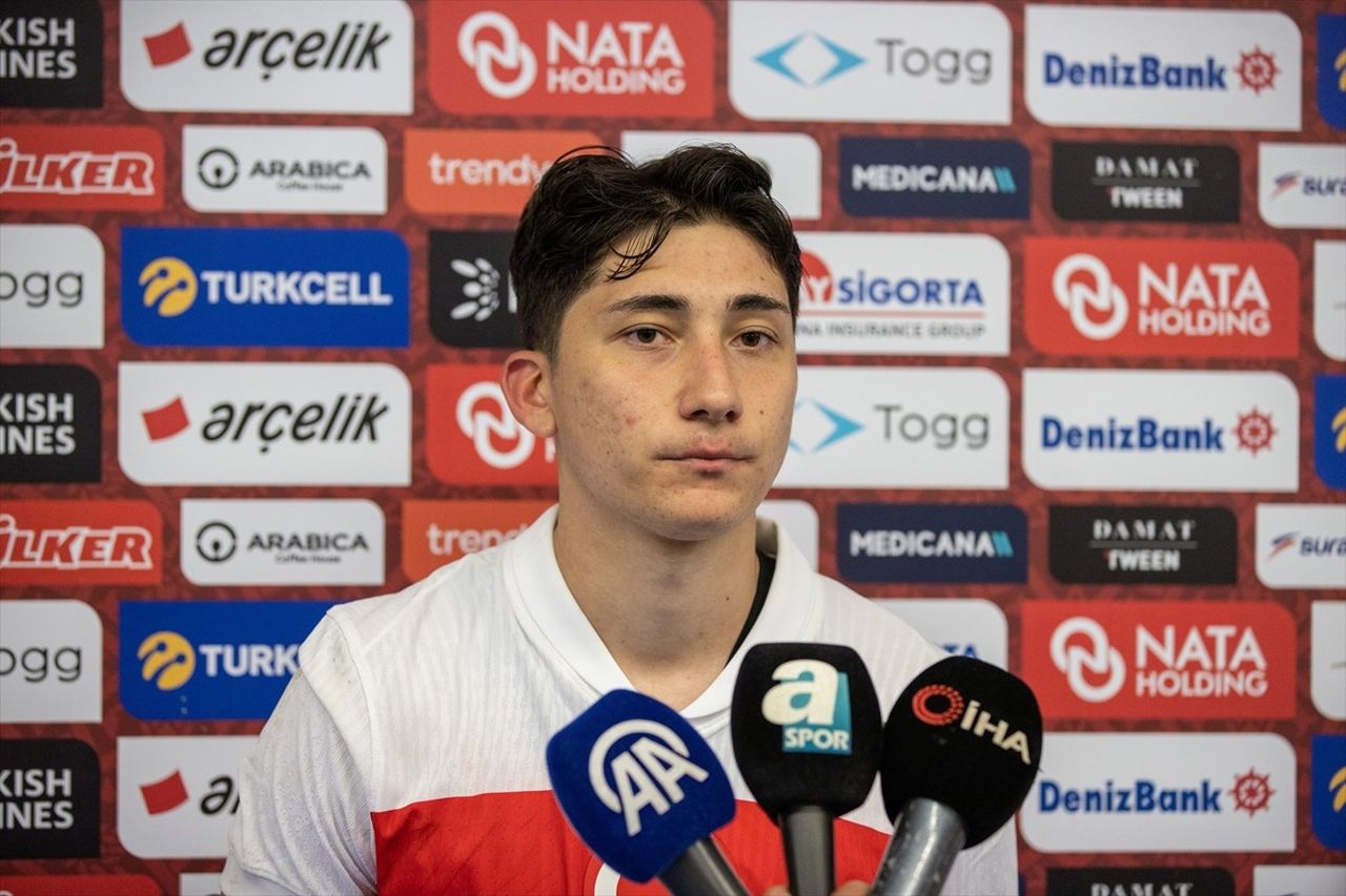 Ümit Milli Futbol Takımı, 2027 Avrupa 21 Yaş Altı Şampiyonası Elemeleri H Grubu ikinci maçında...