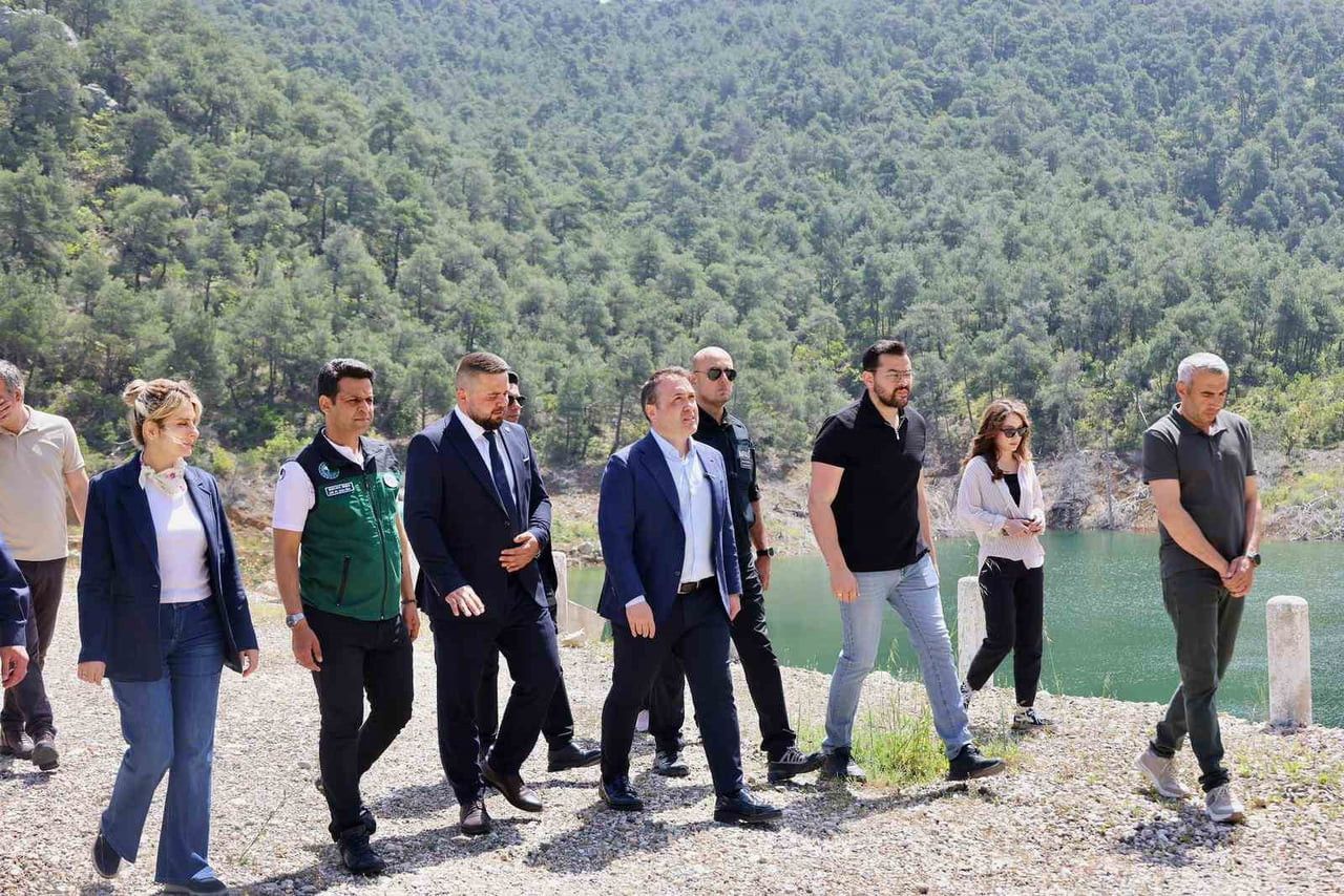 VALİ SÖZER SOĞUCAKPINAR BARAJI’NDA İNCELEMELERDE BULUNDU