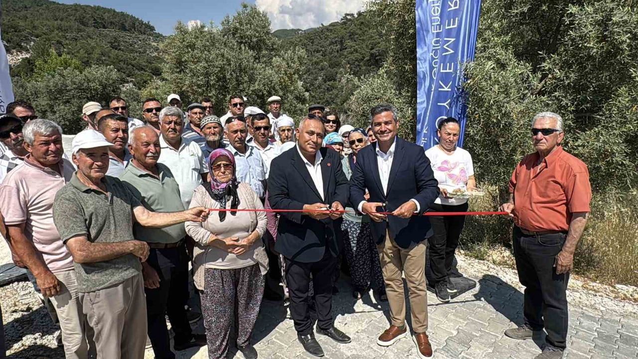 YENİKÖY KEMERKÖY ENERJİ'NİN DESTEĞİYLE MUĞLA'NIN MİLAS İLÇESİNE BAĞLI KARACAAĞAÇ MAHALLESİ'NDE...