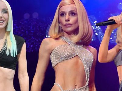 Gülşen sahnedeki kalça dansı ile olay oldu cinsel organına kadar göründü