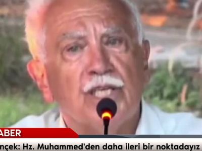 Doğu Perinçek'ten peygamberimize skandal sözler! 'Hz. Muhammed'den çok ileri bir noktadayız'