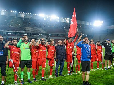 Ampute Milli Futbol Takımı'mız Bir Kez Daha Avrupa Şampiyonu Oldu!