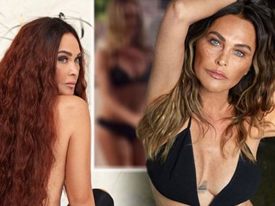 Hülya Avşar beyaz mini elbisesi ile büyüledi