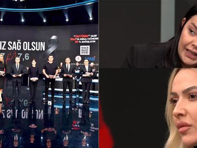 Hadise ve Ebru Gündeş Türkiye Tek Yürek yardım gecesinde bir araya geldi