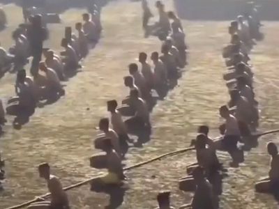 Siyonist İsrail Nazı kampı kurdu! İşte dünyanın gözünü kapattığı katliamın gerçeği..