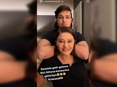 Oğluyla birlikte Athena konserine giden Nurgül Yeşilçay Gökhan Özoğuz'a isyan etti: Bu ne afra tafra!