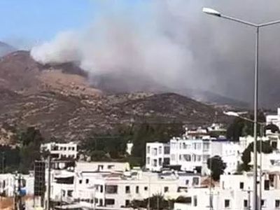Köyceğiz ve Bodrum'da Çıkan Yangınlar Şiddetlendi